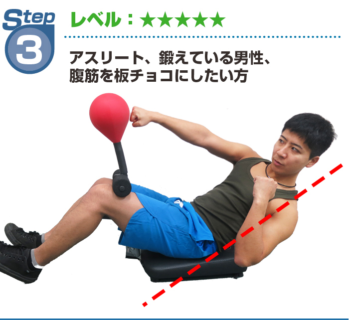 アスリートや鍛え上げたい方に最適な角度